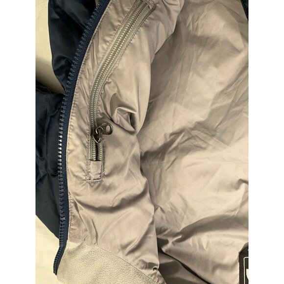 The north face womens XS MIDNIGHT BLUE puffer jacket 550 GOOSE DOWN FEATHER EUC - Picture 8 of 11